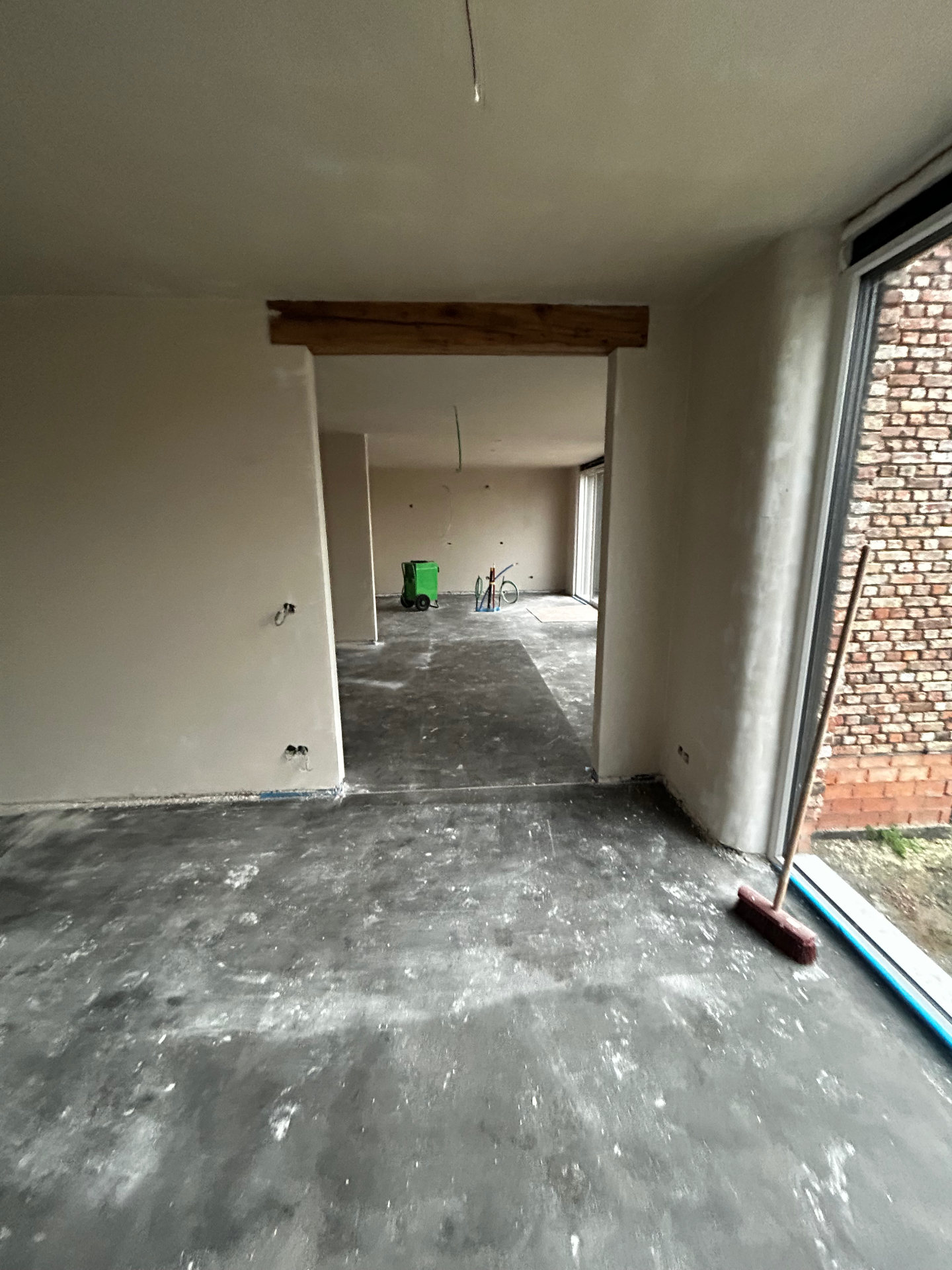 Pleisterwerk — nieuwbouw